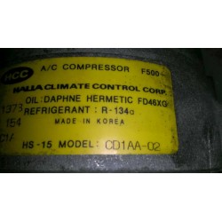 Recambio de compresor aire acondicionado para hyundai coupe (gk) 1.6 16v cat referencia OEM IAM F500CD1AA02  51-0394