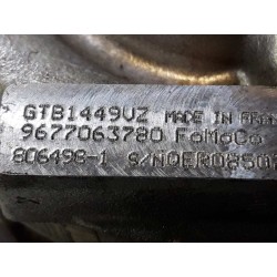 Recambio de turbocompresor para ford kuga (cbs) trend referencia OEM IAM 806498 967706380 GTB1449UZ