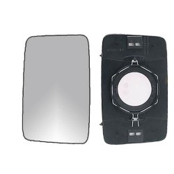 Recambio de cristal retrovisor izquierdo para citroën jumper i autobús (230p) 1.9 td referencia OEM IAM 8151H4 7750625 31305119