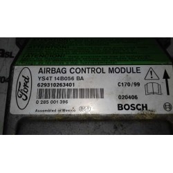 Recambio de centralita airbag para ford focus berlina (cak) 2.0 cat referencia OEM IAM YS4T14B056BA 0265001396 