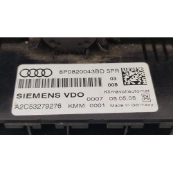 Recambio de mando climatizador para audi a3 descapotable (8p7) 2.0 tdi referencia OEM IAM  8P0820043BD A2C53279276