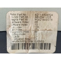 Recambio de cuadro instrumentos para mini mini (r50, r53) one referencia OEM IAM  62116924924 AR0041005 RG21443/015