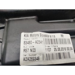 Recambio de elevalunas trasero derecho para kia cee´d (jd) 1.4 mpi referencia OEM IAM  83480A2341 