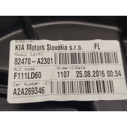Recambio de elevalunas delantero izquierdo para kia cee´d (jd) 1.4 mpi referencia OEM IAM  82470A2301 