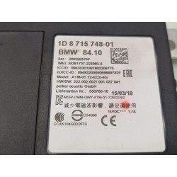 Recambio de modulo electronico para mini mini countryman (f60) one referencia OEM IAM 1D871574801 0002993757 55076010