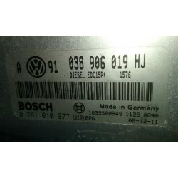 Recambio de centralita motor uce para volkswagen golf iv berlina (1j1) advance referencia OEM IAM 038906019HJ 0281010977 