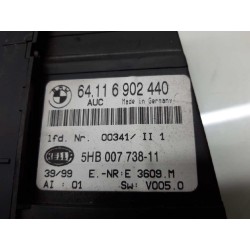 Recambio de mando climatizador para bmw serie 3 coupe (e46) 328 ci referencia OEM IAM 64116902440 5HB00773811 