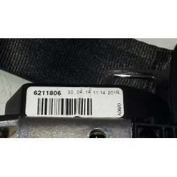 Recambio de cinturon seguridad trasero izquierdo para seat leon st (5f8) fr referencia OEM IAM 6211806  