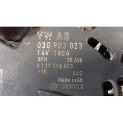 Recambio de alternador para volkswagen passat cc (357) básico referencia OEM IAM 03G903023 0121715003 28-5545