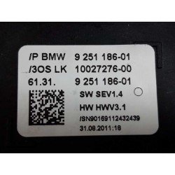 Recambio de palanca cambio para bmw serie 5 lim. (f10) 535d xdrive referencia OEM IAM 9251186 10027276 61319251186