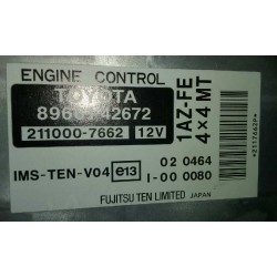 Recambio de centralita motor uce para toyota rav 4 (a2) 2.0 16v cat referencia OEM IAM 8966142672 2110007662 