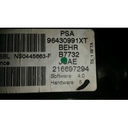 Recambio de mando climatizador para peugeot 307 (s1) 1.6 16v cat referencia OEM IAM 96430991XT 216697294 