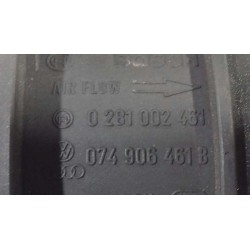 Recambio de caudalimetro para volkswagen touareg (7la) tdi r5 referencia OEM IAM 074906461B 0281002461 