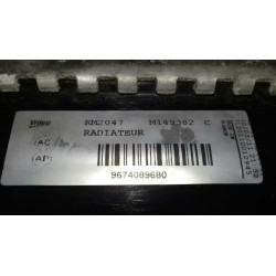 Recambio de radiador agua para peugeot partner kombi premium referencia OEM IAM 9674089680  