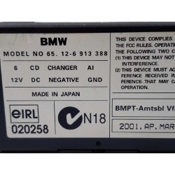 Recambio de modulo electronico para bmw serie 3 coupe (e46) m3 referencia OEM IAM 65126913388  