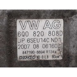 Recambio de compresor aire acondicionado para volkswagen polo (9n3) edition referencia OEM IAM 6Q0820808D 4471908894 51-0132