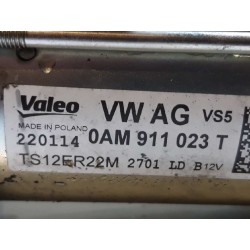 Recambio de motor arranque para volkswagen scirocco (137) 1.4 tsi (118kw) referencia OEM IAM 0AM911023T TS12ER22M 25-4172