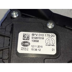 Recambio de pedal acelerador para fiat tipo ii (356) sedan easy referencia OEM IAM 51987018 6PV01017520 