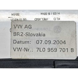 Recambio de motor elevalunas delantero izquierdo para volkswagen touareg (7la) tdi v10 referencia OEM IAM 7L0959701H 7L0959701B 