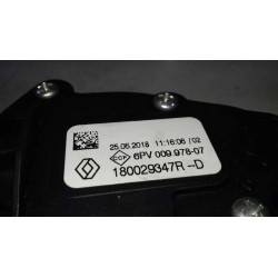 Recambio de pedal acelerador para renault captur zen referencia OEM IAM 180029347R  