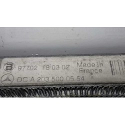 Recambio de condensador / radiador  aire acondicionado para mercedes clase c (w203) sportcoupe c 230 compressor (203.747) refere