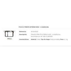 Recambio de panel frontal para skoda fabia (5j2 ) 1.6 16v referencia OEM IAM 5J0805591A SK3243220 5J0805591
