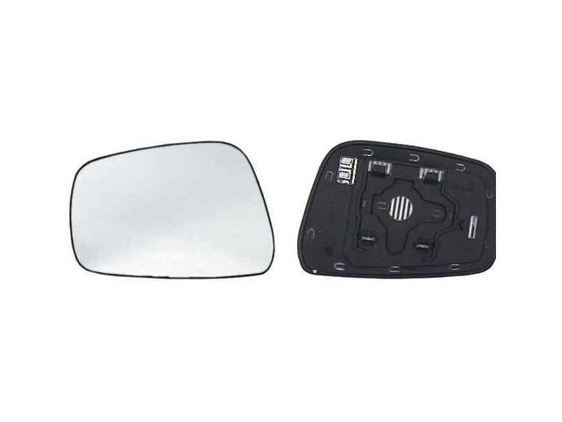 Recambio de cristal retrovisor izquierdo para nissan navara pick-up (d40m) referencia OEM IAM 96366EB11A 31225001 