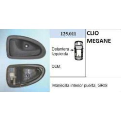 Recambio de maneta interior delantera izquierda para renault clio ii fase i (b/cbo) referencia OEM IAM 125011 7700813585 125011