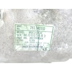 Recambio de compresor aire acondicionado para mitsubishi grandis (na0w) 2.0 di-d inform referencia OEM IAM  7813a010 