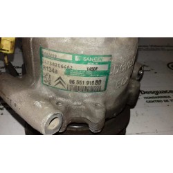 Recambio de compresor aire acondicionado para citroën c3 1.4 hdi referencia OEM IAM 9655191680 SD6V121450 51-0045