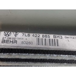 Recambio de enfriador aceite direccion para volkswagen touareg (7la) v6 referencia OEM IAM 7L6422885  