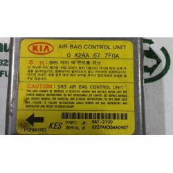 Recambio de centralita airbag para kia shuma 1.5 cat referencia OEM IAM 0K2AA677F0A SAT2100 