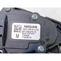 Recambio de pedal acelerador para nissan qashqai (j11) acenta referencia OEM IAM 180024BA1B  6PV00997815