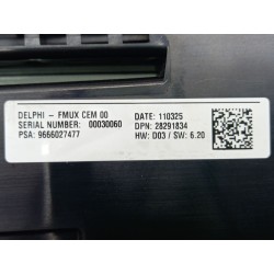 Recambio de mando climatizador para citroën c4 lim. collection referencia OEM IAM  9666027477 28291834