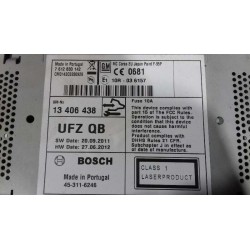 Recambio de sistema audio / radio cd para opel zafira b family referencia OEM IAM 13406438  