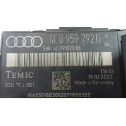 Recambio de modulo electronico para audi q7 (4l) 3.0 tdi referencia OEM IAM 4L0959792B 4L0910793B 