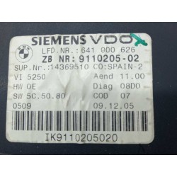 Recambio de cuadro instrumentos para bmw serie 3 berlina (e90) 320d referencia OEM IAM 62109316127 911020502 A2C53168441