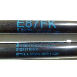 Recambio de amortiguadores capo para bmw serie 1 coupe (e82) 120d referencia OEM IAM 51237118370  