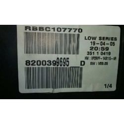 Recambio de cuadro instrumentos para renault megane ii familiar 1.5 dci diesel referencia OEM IAM 8200399695D RBBC107770 