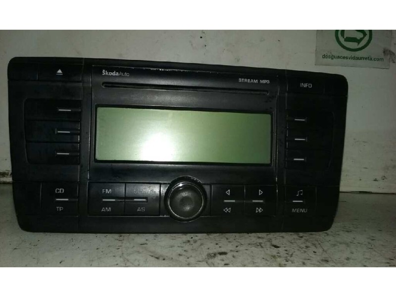 Recambio de sistema audio / radio cd para skoda octavia berlina (1z3) rs referencia OEM IAM 1Z0035161C  