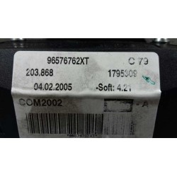 Recambio de mando luces para citroën c2 1.4 hdi referencia OEM IAM 96576762XT  