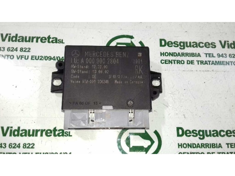 Recambio de modulo electronico para mercedes-benz clase v (w447) referencia OEM IAM A0009002804  