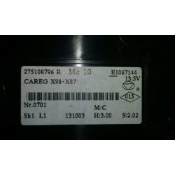 Recambio de mando climatizador para renault clio iv dynamique referencia OEM IAM 275108796R  