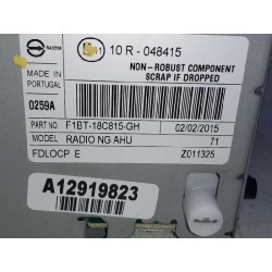 Recambio de sistema audio / radio cd para ford focus lim. trend + referencia OEM IAM 2335495 F1BT18C815GH 