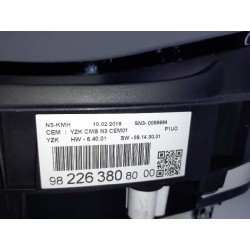 Recambio de cuadro instrumentos para opel grandland x selective referencia OEM IAM 95525506 9822638080 