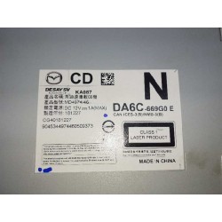 Recambio de sistema audio / radio cd para mazda cx-3 2.0 cat referencia OEM IAM DA6C669G0E  