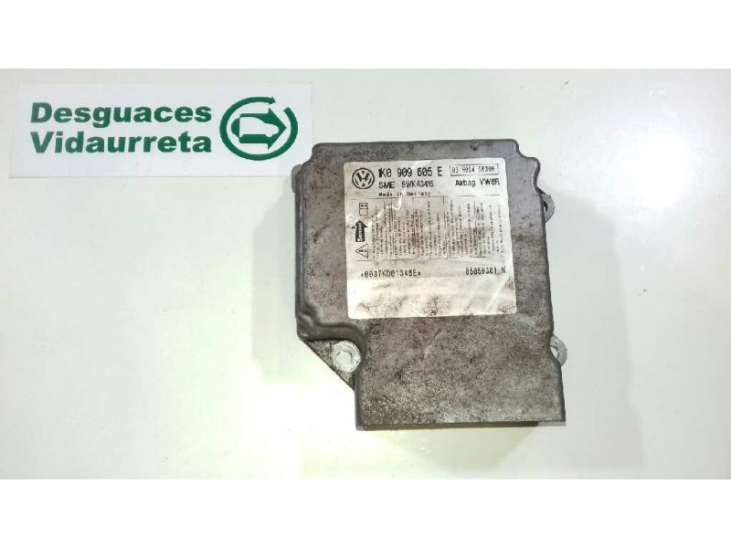 Recambio de centralita airbag para volkswagen golf v berlina (1k1) highline 4motion referencia OEM IAM 1K0909605E 5WK43415 
