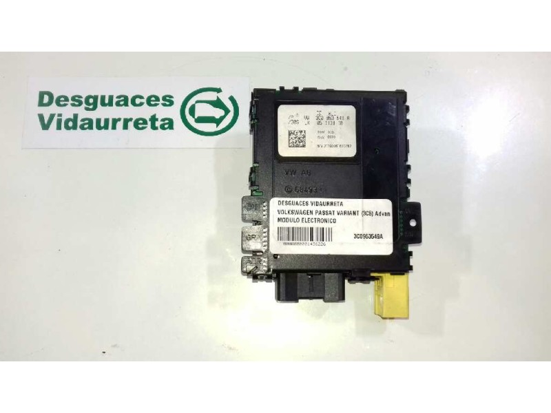 Recambio de modulo electronico para volkswagen passat variant (3c5) advance 4motion referencia OEM IAM 3C0953549A 05113810 
