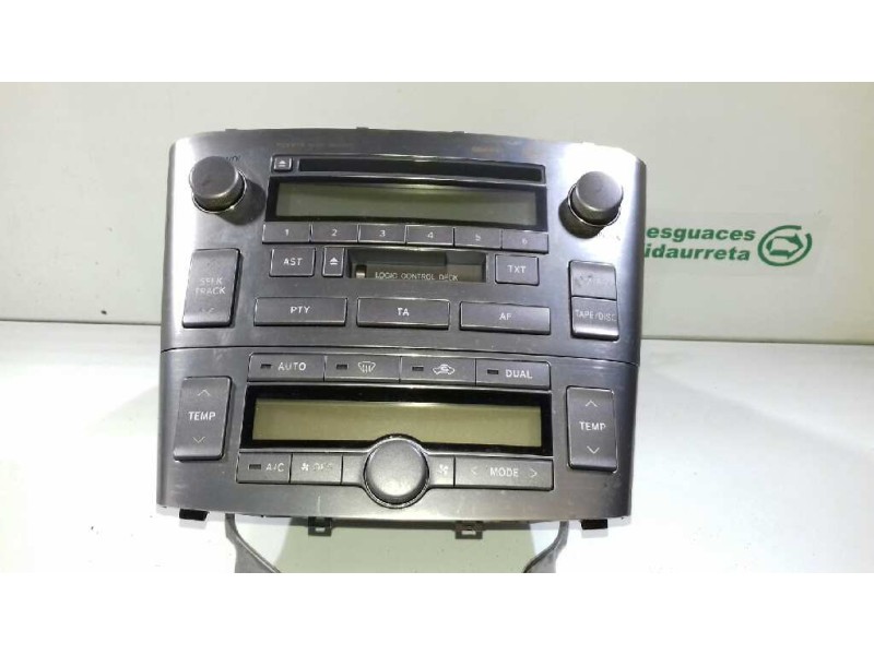 Recambio de sistema audio / radio cd para toyota avensis berlina (t25) 2.0 executive berlina (5-ptas.) referencia OEM IAM 861200