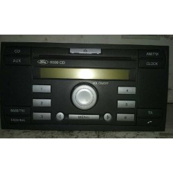 Recambio de sistema audio / radio cd para ford fiesta (cbk) 1.6 tdci cat referencia OEM IAM 1927597 6S6118C815CB 6000CD
